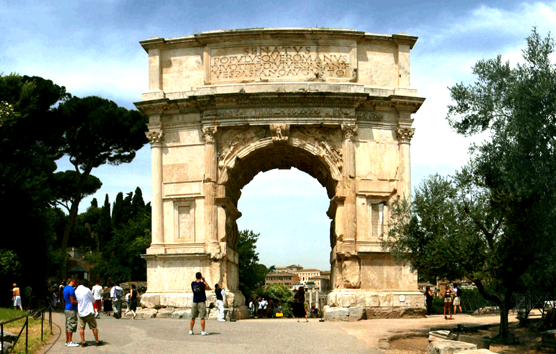 Триумфальная Арка Тита, Рим