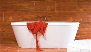 Persian Red в ванной