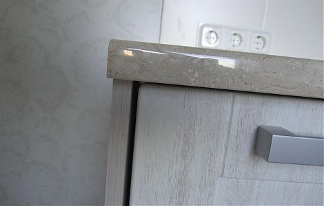 Кухонная столешница из мрамора Breccia Sardo изображение 4