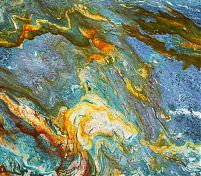 Фрагмент текстуры Van Gogh / Blue Louise