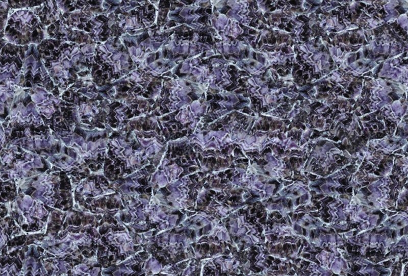 Amethyst with Silver