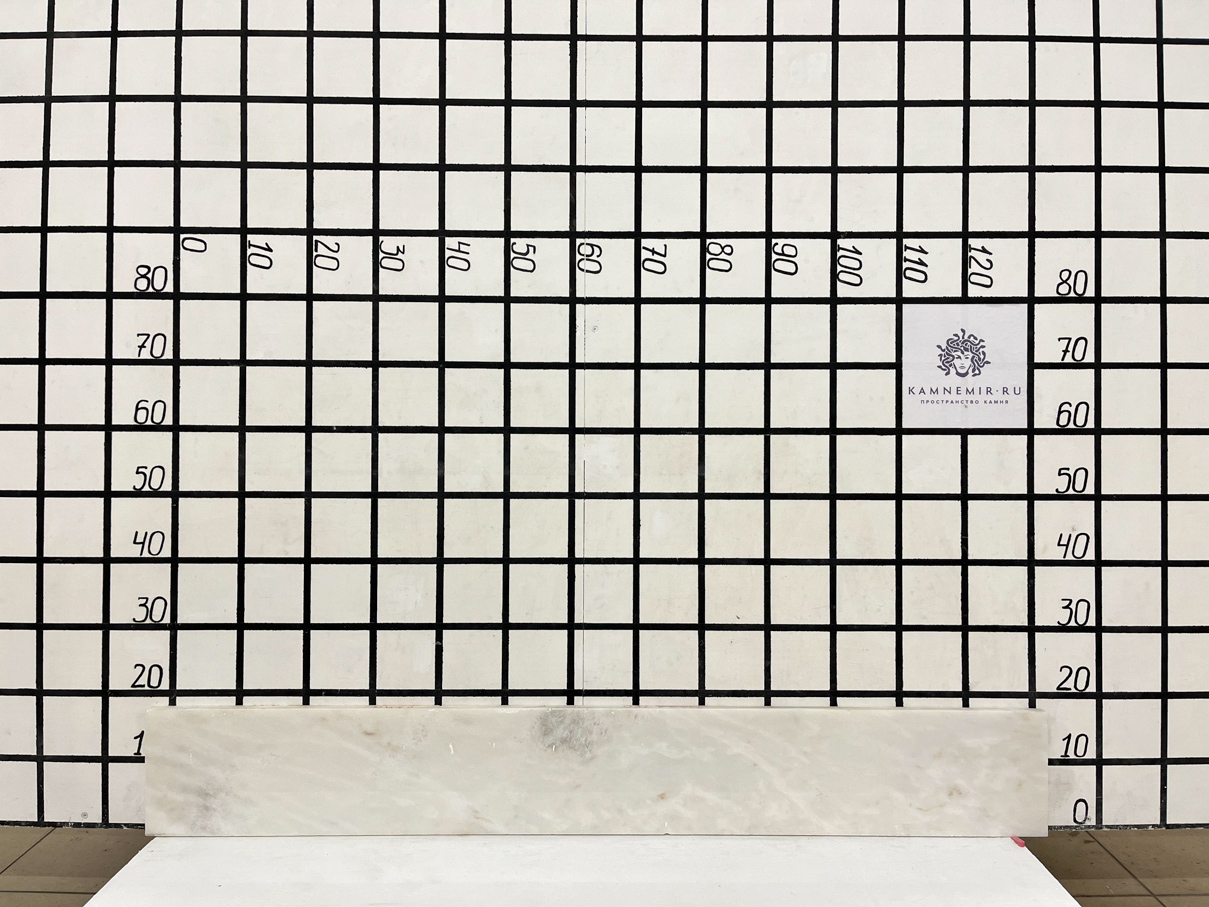 Изображение Заготовка  (1300х160х20 мм)/Мрамор Bianco Lasa Vena Oro/Белый/Полировка