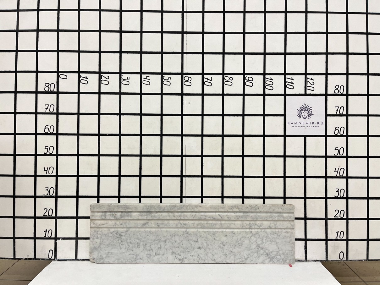 Изображение Заготовка F7077 (900х270х30 мм)/Мрамор Bianco Carrara/Белый/Лощение