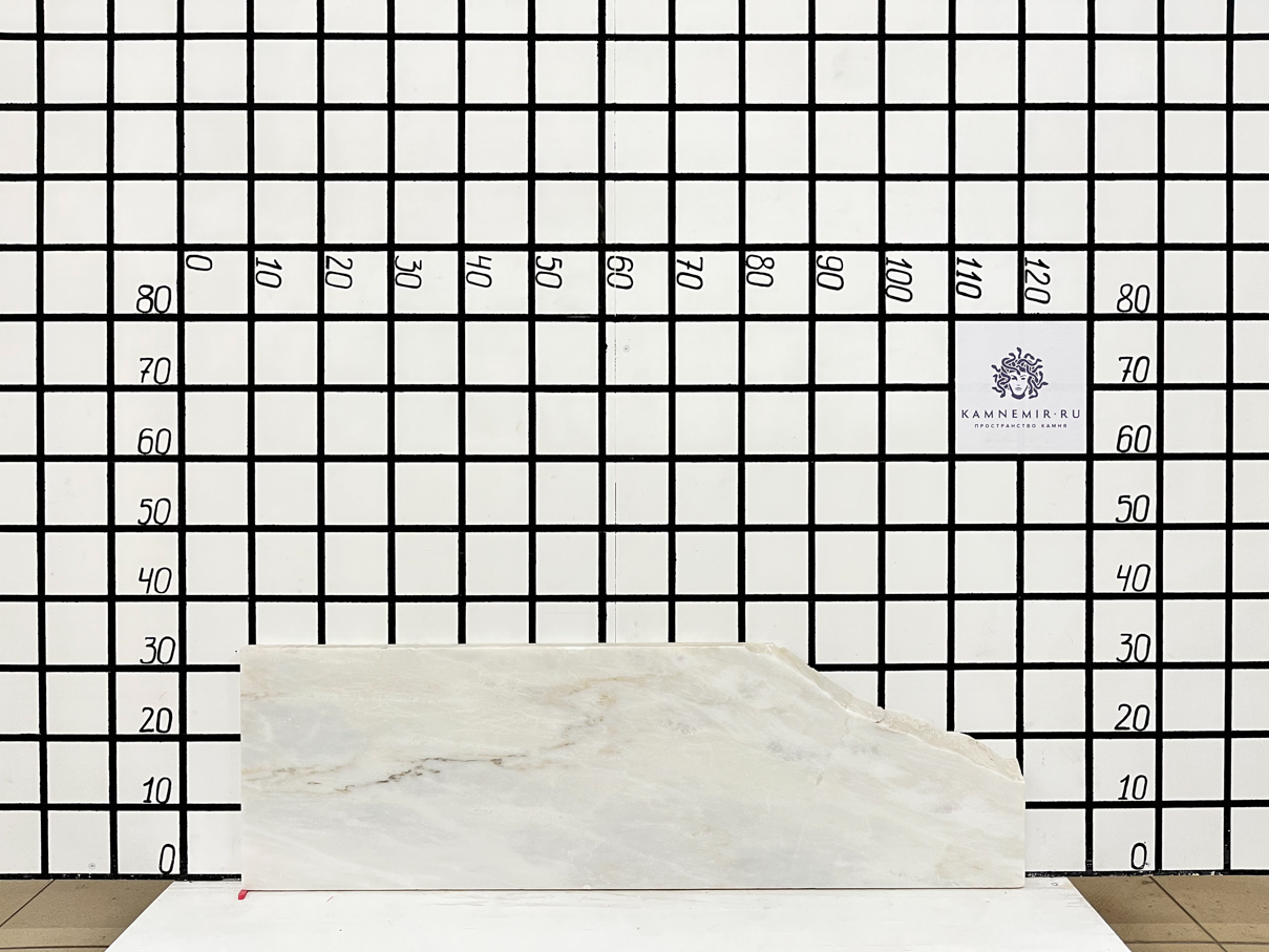 Изображение Заготовка F3506 (700х330х32 мм)/Мрамор Bianco Lasa Vena Oro/Белый/Антик