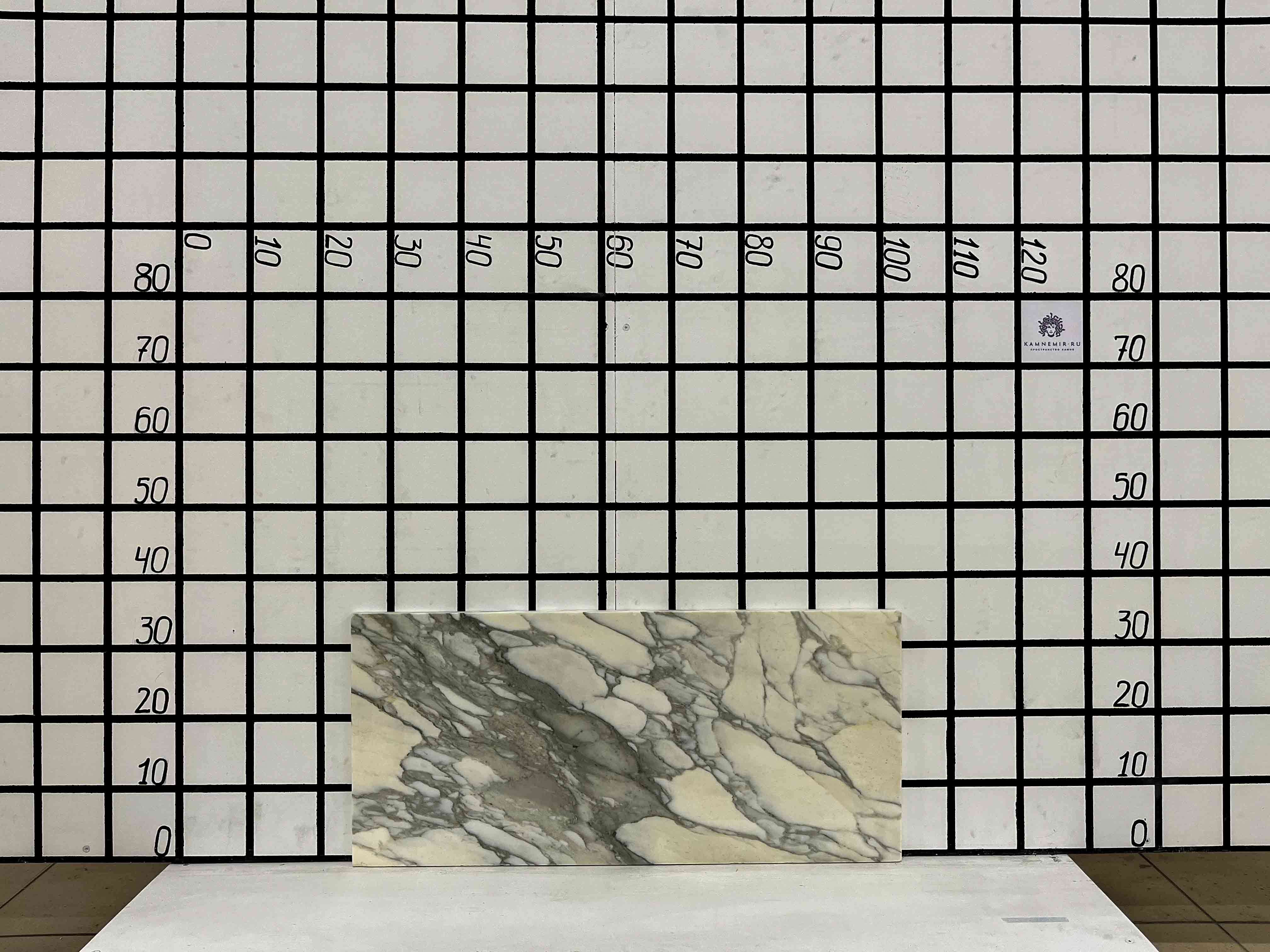 Изображение Заготовка F2417 (760х330х20 мм)/Мрамор Calacatta/Белый/Полировка