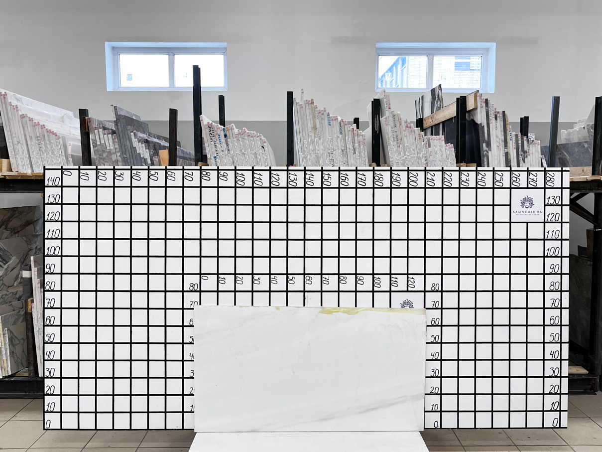 Изображение Заготовка F3477 (1300х670х20 мм)/Мрамор Bianco Lasa Venato/Белый/Полировка