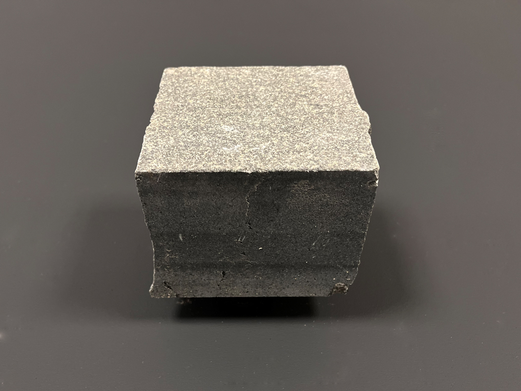 Брусчатка F3094 (100х100х80 мм)/Гранит Габбро/Черный/Колото-пиленный - изображение 3