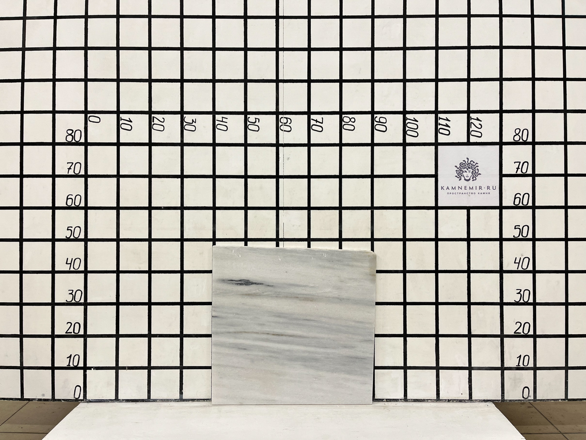Изображение Заготовка  (470х440х20 мм)/Мрамор Mugla White/Белый/Полировка