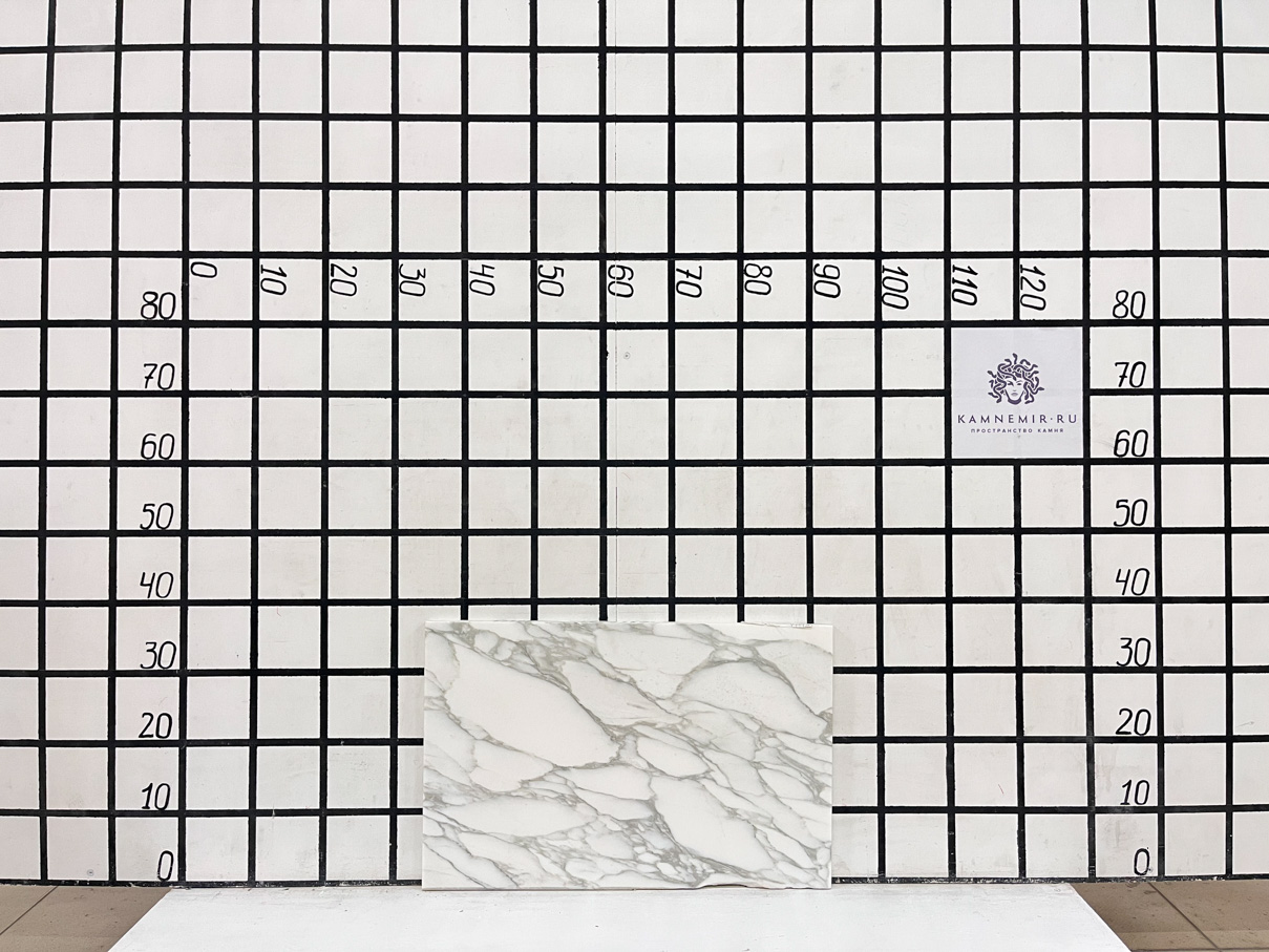 Заготовка F4894 (570х350х20 мм)/Мрамор Calacatta/Белый/Антик - изображение 1