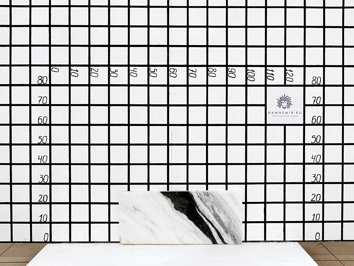 Изображение Заготовка F3352 (590х240х20 мм)/Мрамор Panda White/Черно-белый/Полировка