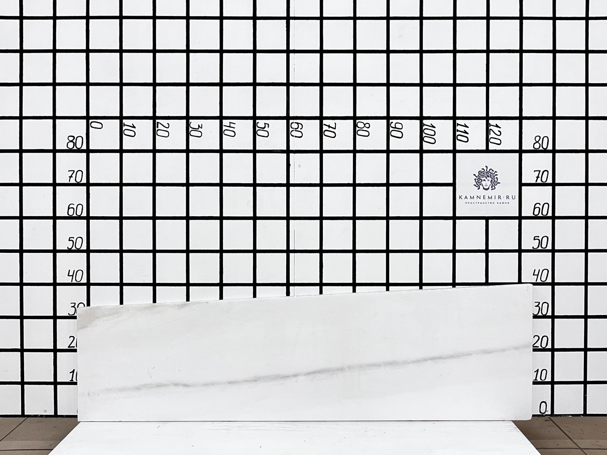 Изображение Заготовка F3487 (1330х330х20 мм)/Мрамор Bianco Lasa Venato/Белый/Полировка