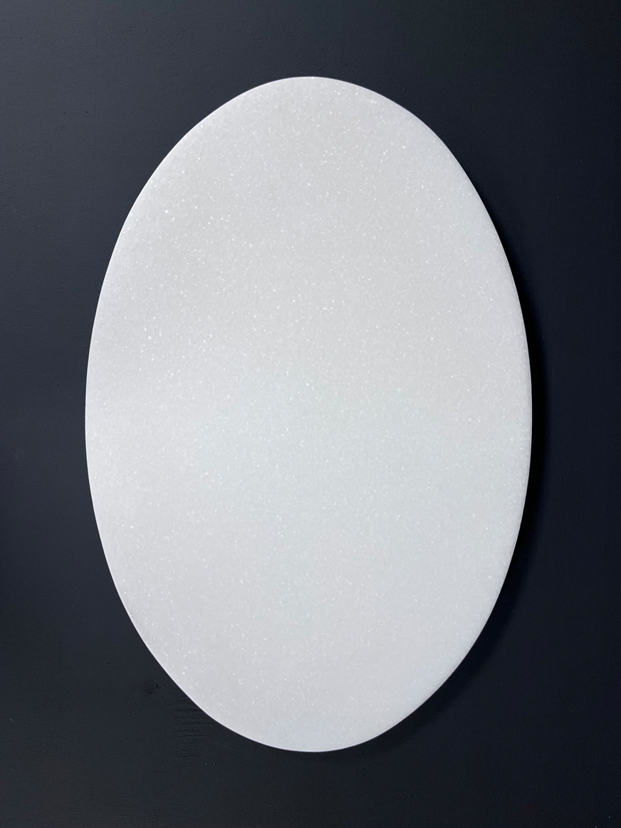 Изображение Столешница 8 (465х310х20 мм)/Мрамор Thassos/Белый/Антик