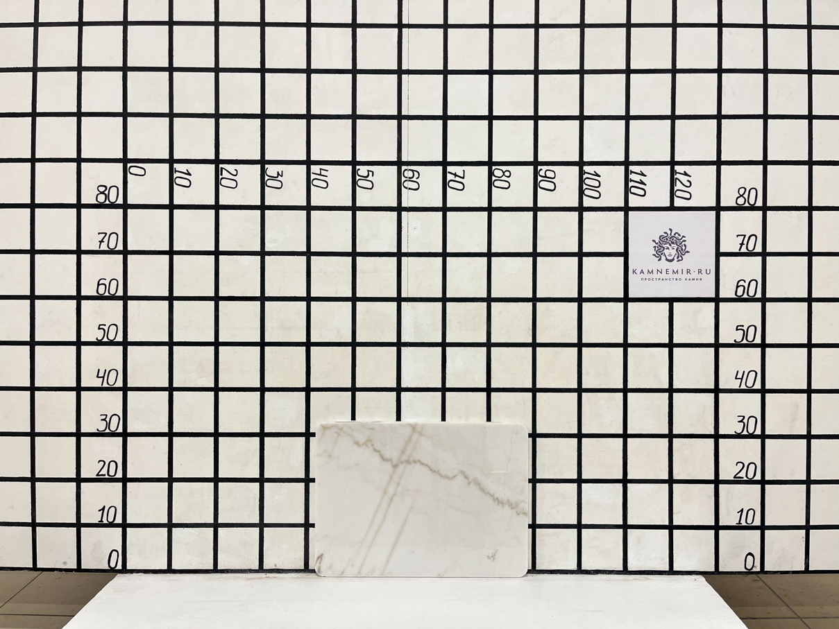 Изображение Заготовка  (400х330х18 мм)/Мрамор Guangxi White/Белый/Полировка
