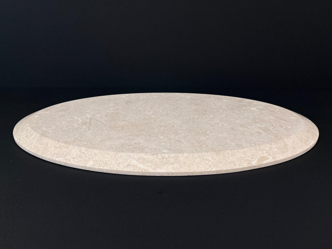 Столешница 9 (570х334х20 мм)/Мрамор Crema Delicato/Бежевый/Полировка - изображение 3