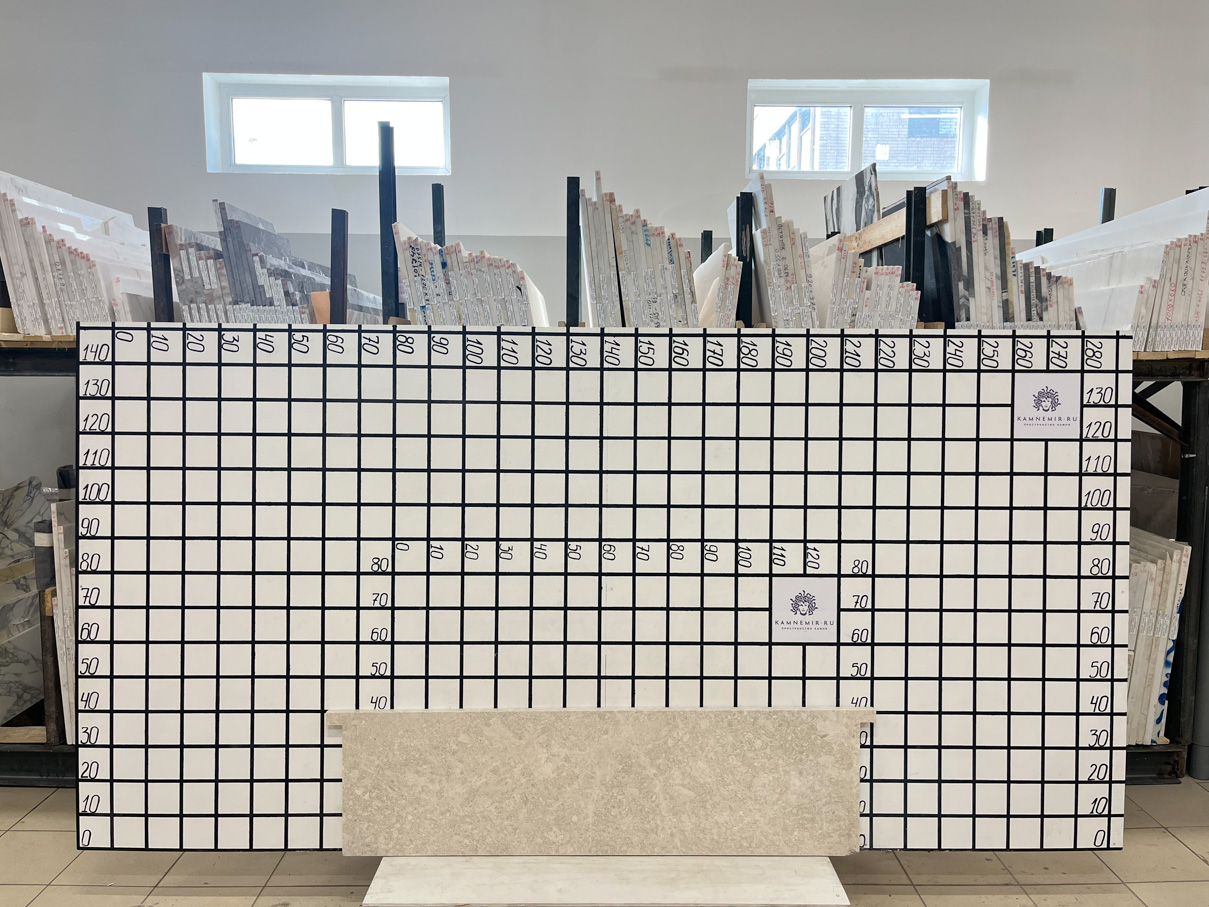 Изображение Изделие Подоконник 5 (1586х425х30 мм)/Мрамор Venezia Delicato/Бежевый/Антик