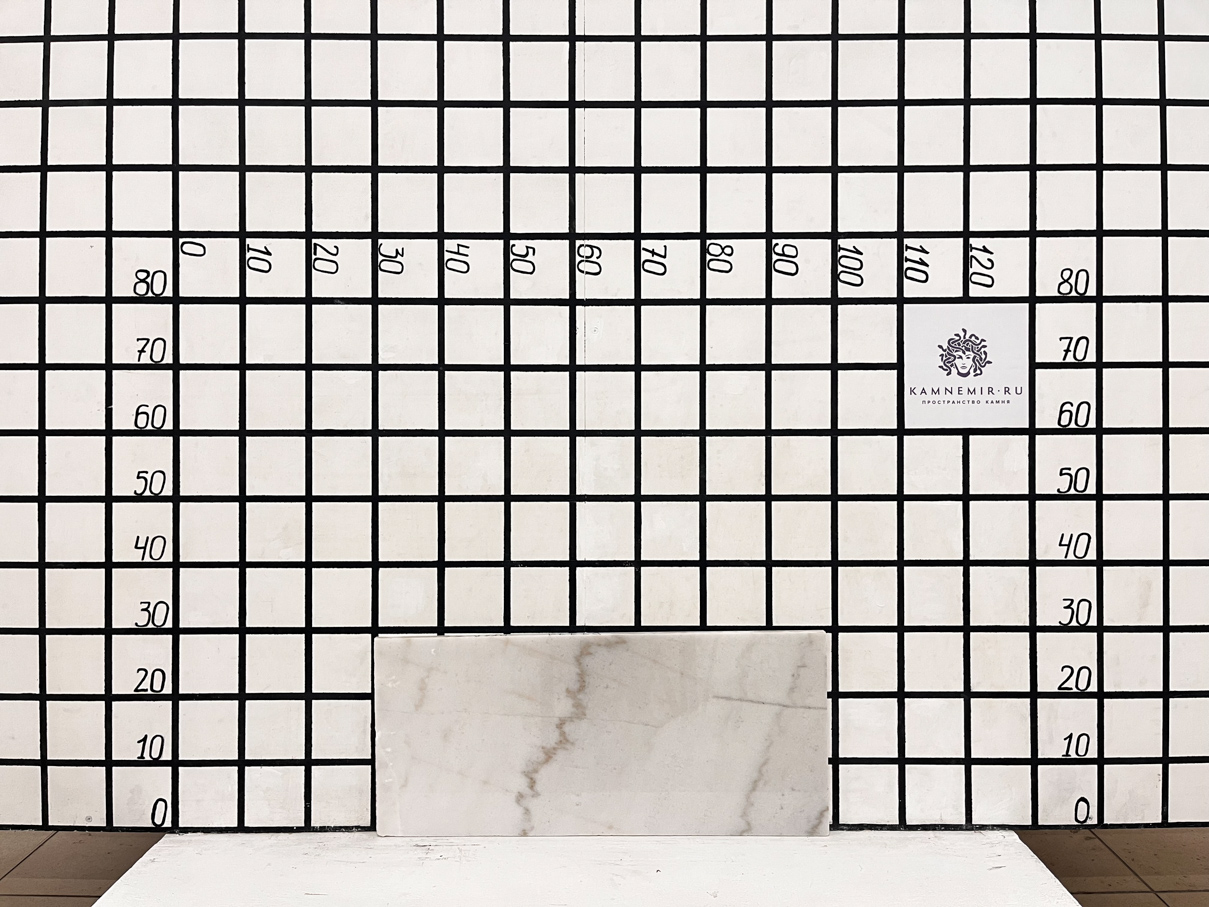 Изображение Заготовка  (650х280х18 мм)/Мрамор Guangxi White/Белый/Полировка