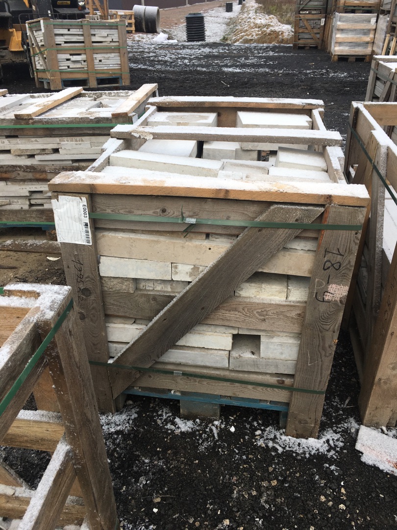 Остатки (не мерные) E0003 толщ 60мм (1х1х60 мм)/Известняк Jura Grey/Серый/Пиленый - изображение 3