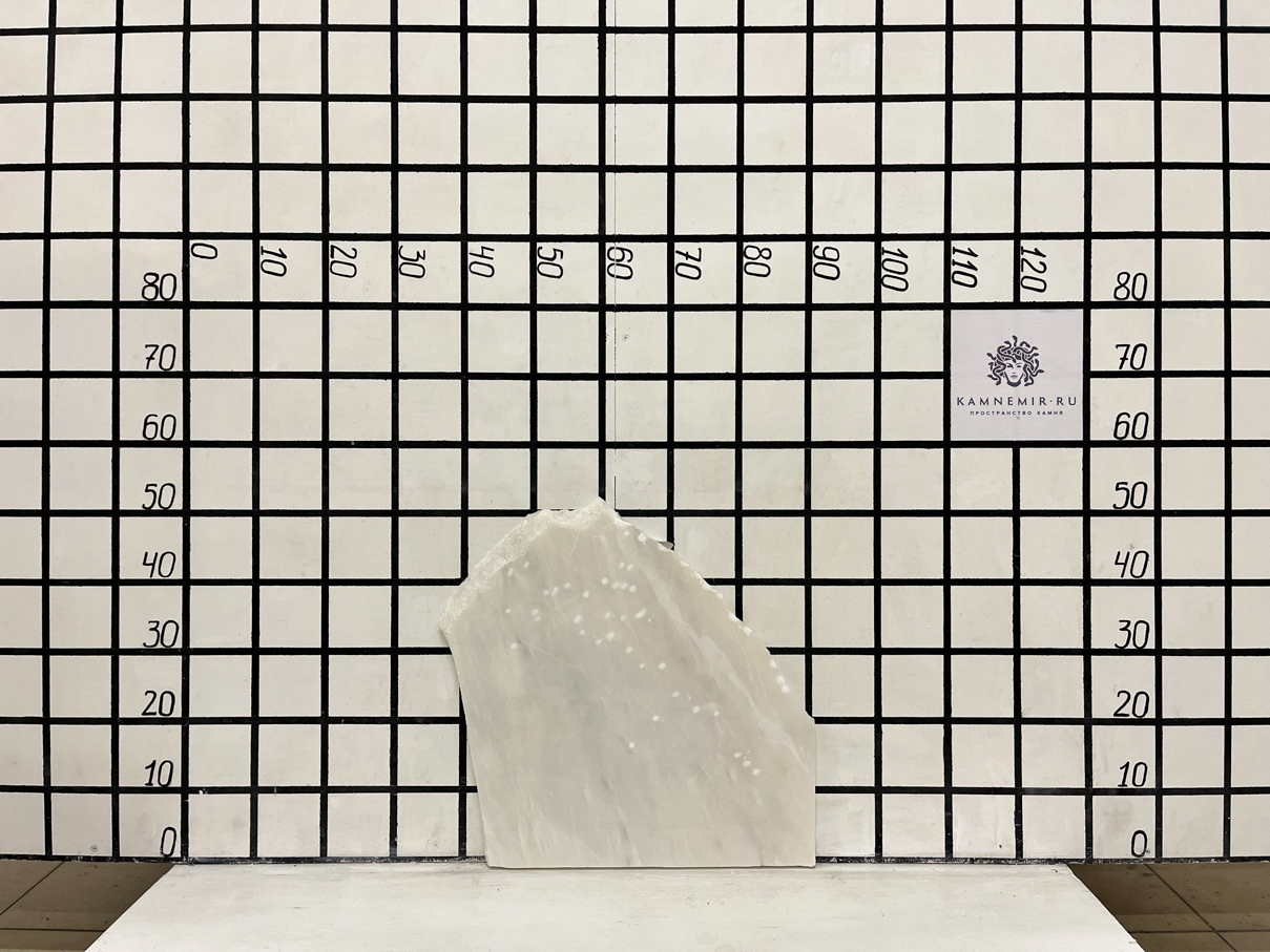 Изображение Заготовка со сколами (400х300х20 мм)/Мрамор Bianco Lasa Vena Oro/Белый/Полировка