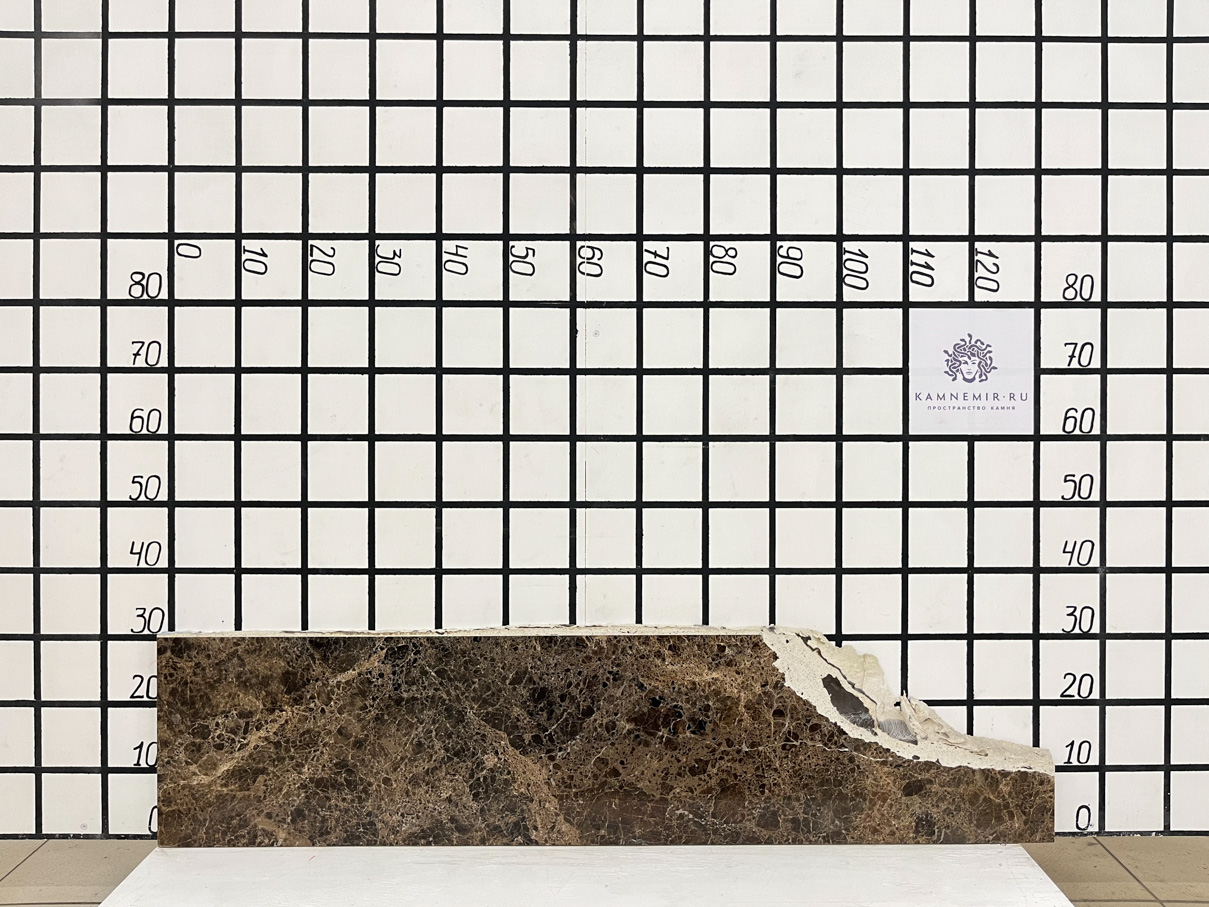 Изображение Заготовка F3634 (880х300х20 мм)/Мрамор Emperador Dark/Коричневый/Полировка