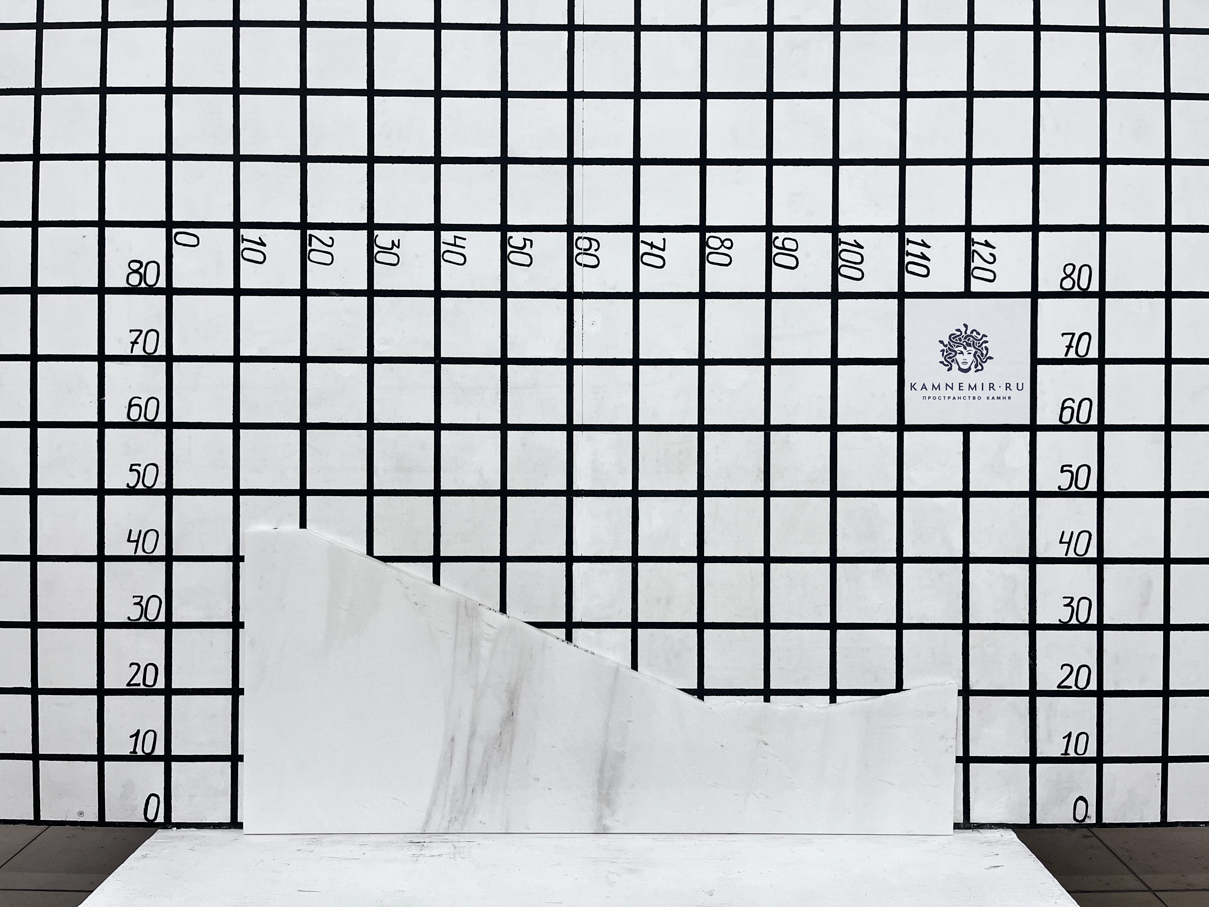 Изображение Заготовка  (1000х160х20 мм)/Мрамор Bianco Lasa Venato/Белый/Полировка