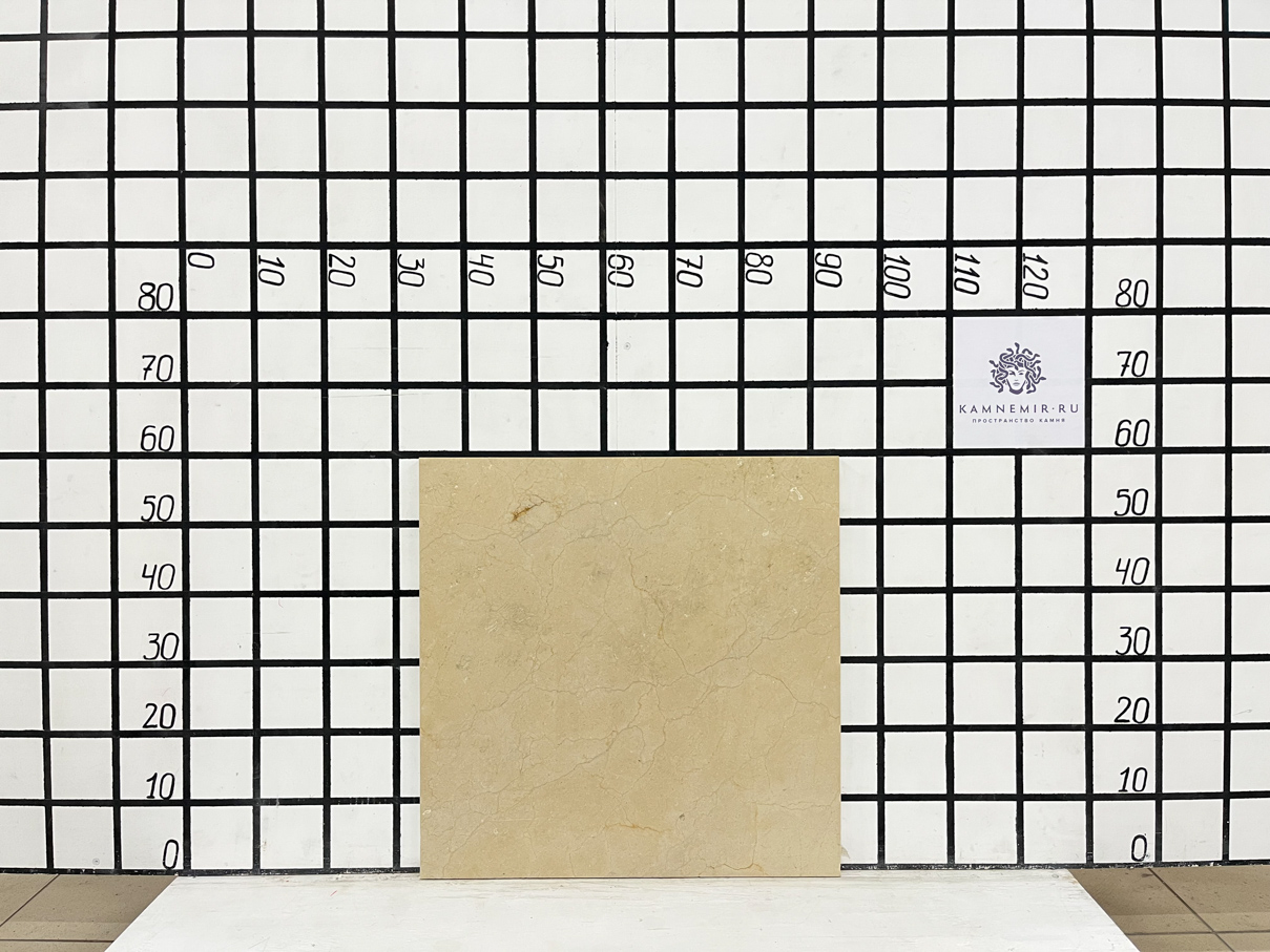 Изображение Заготовка F4185 (600х600х20 мм)/Мрамор Crema Marfil/Бежевый/Полировка