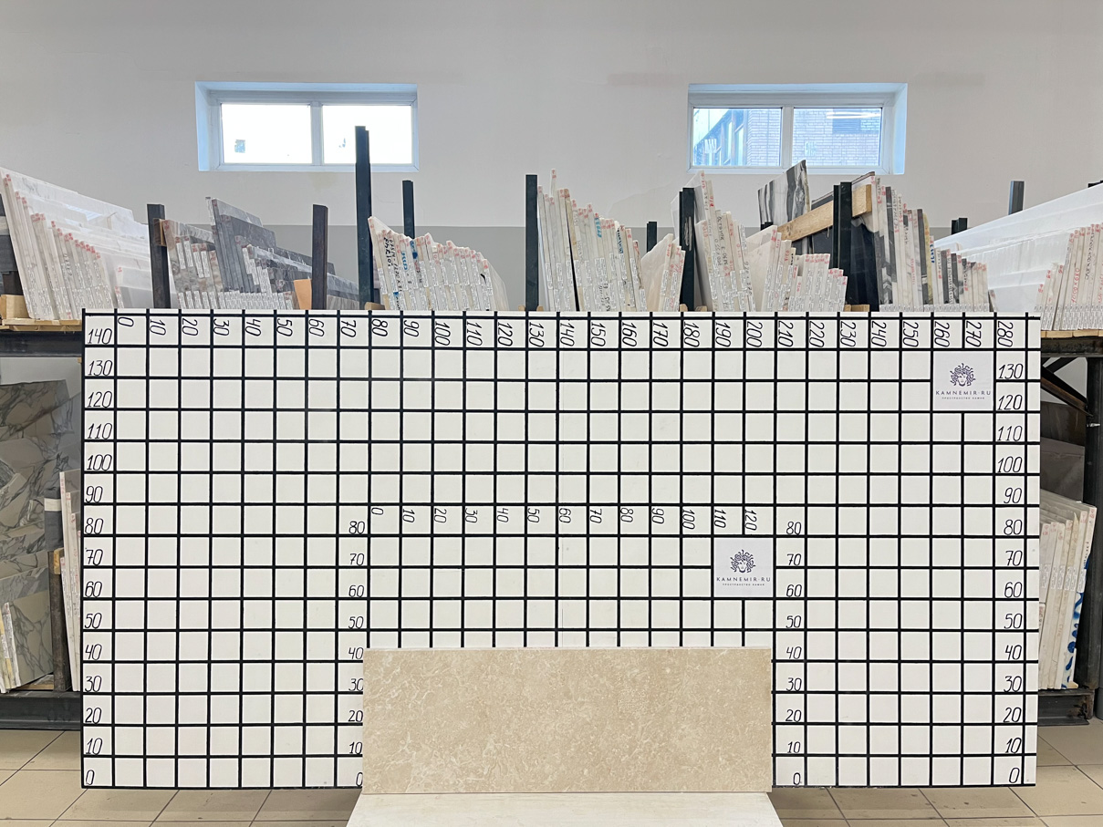 Заготовка F4119 (1260х440х30 мм)/Мрамор Venezia Delicato/Бежевый/Полировка - изображение 1