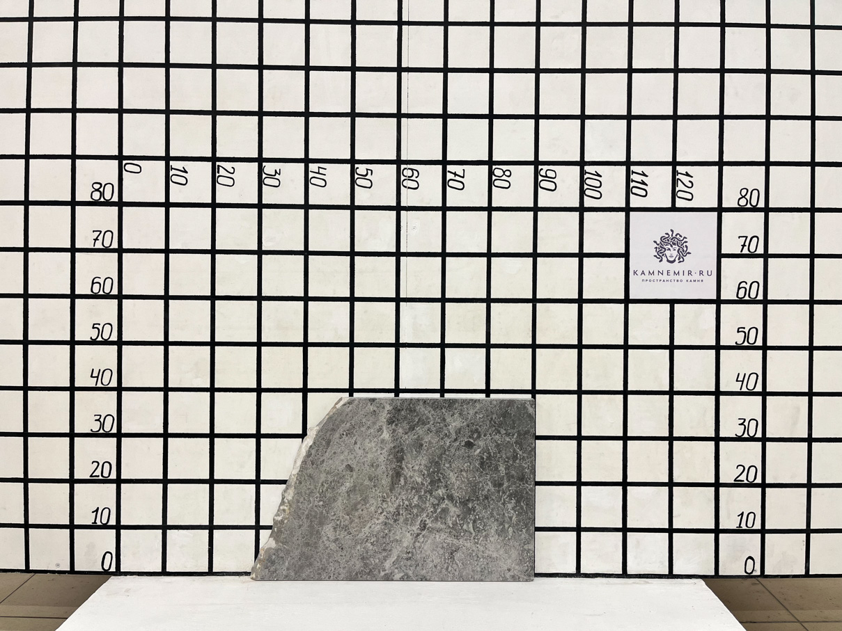 Изображение Заготовка  (380х380х20 мм)/Мрамор Tundra Grey/Серый/Полировка