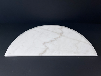 Столешница 13.2 (620х330х18 мм)/Мрамор Guangxi White/Белый/Полировка - изображение 3
