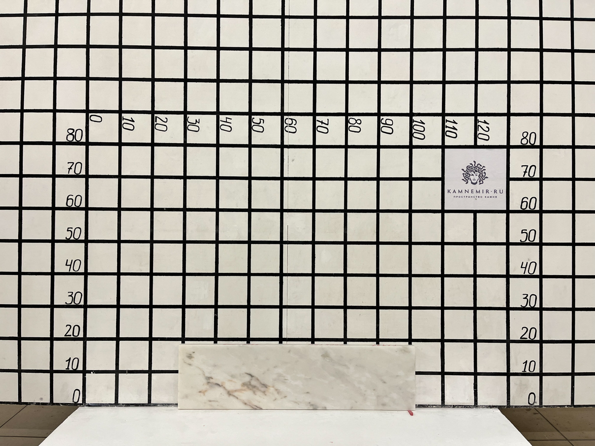 Изображение Заготовка  (700х180х20 мм)/Мрамор Bianco Lasa Vena Oro/Белый/Антик