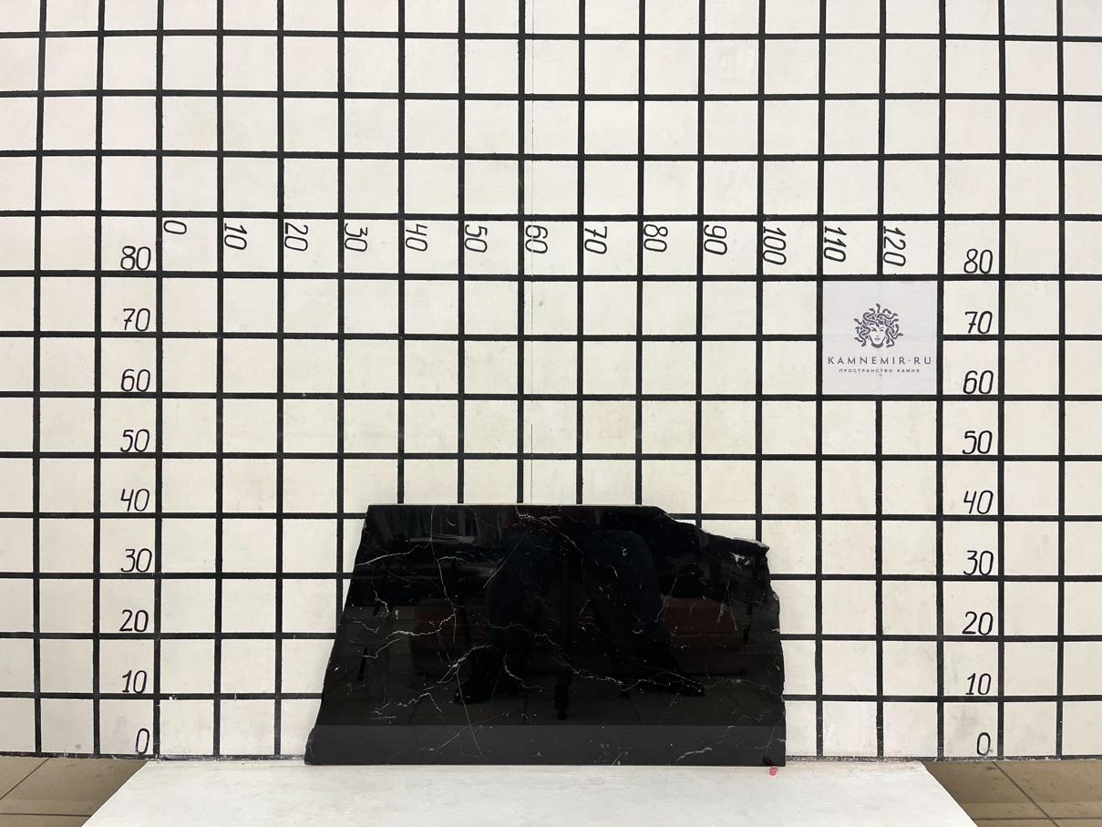 Изображение Заготовка F7090 (650х350х20 мм)/Мрамор Nero Marquina/Черный/Полировка
