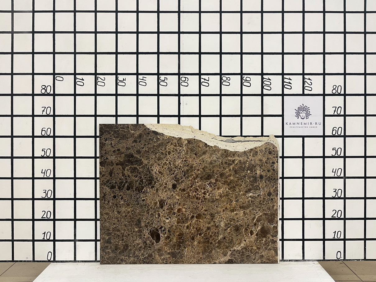 Изображение Заготовка F3649 (820х520х20 мм)/Мрамор Emperador Dark/Коричневый/Полировка