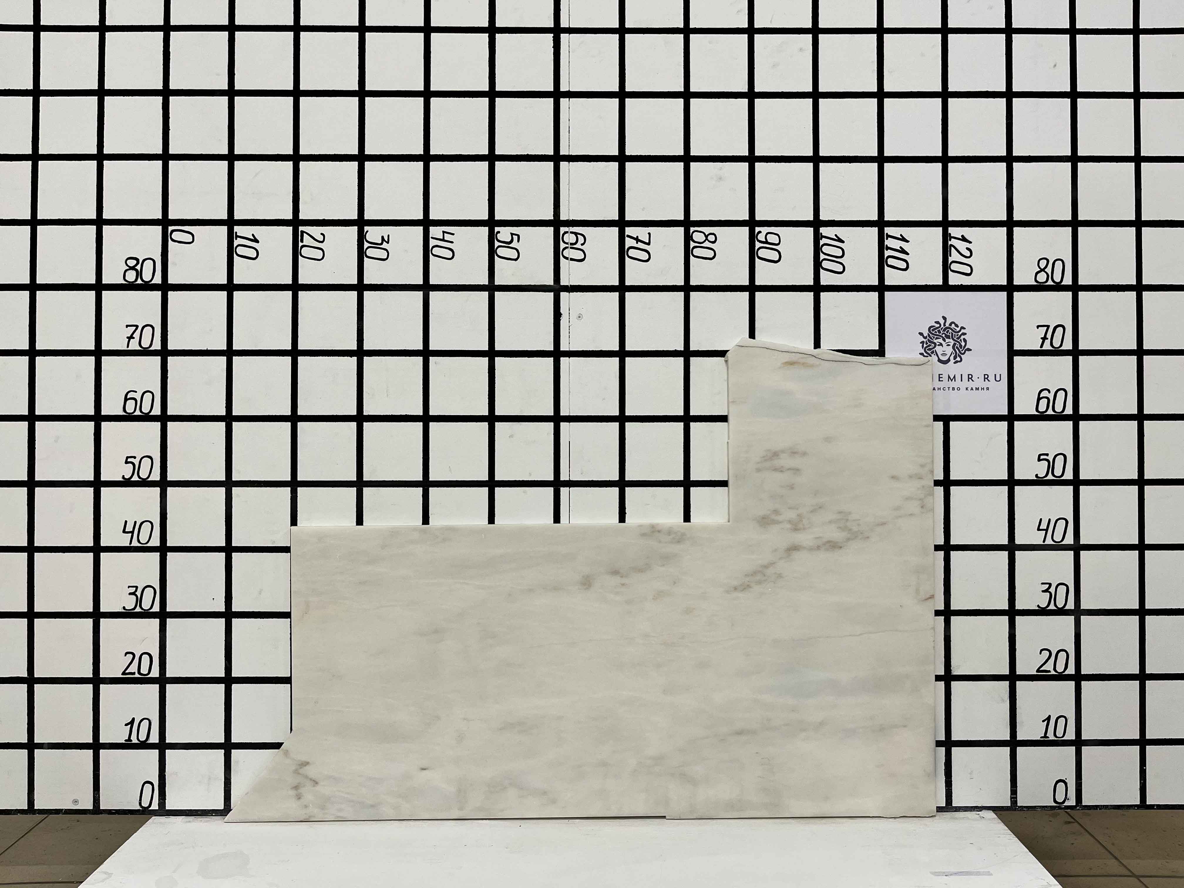 Изображение Заготовка F2534 (960х430х20 мм)/Мрамор Bianco Lasa Vena Oro/Белый/Антик