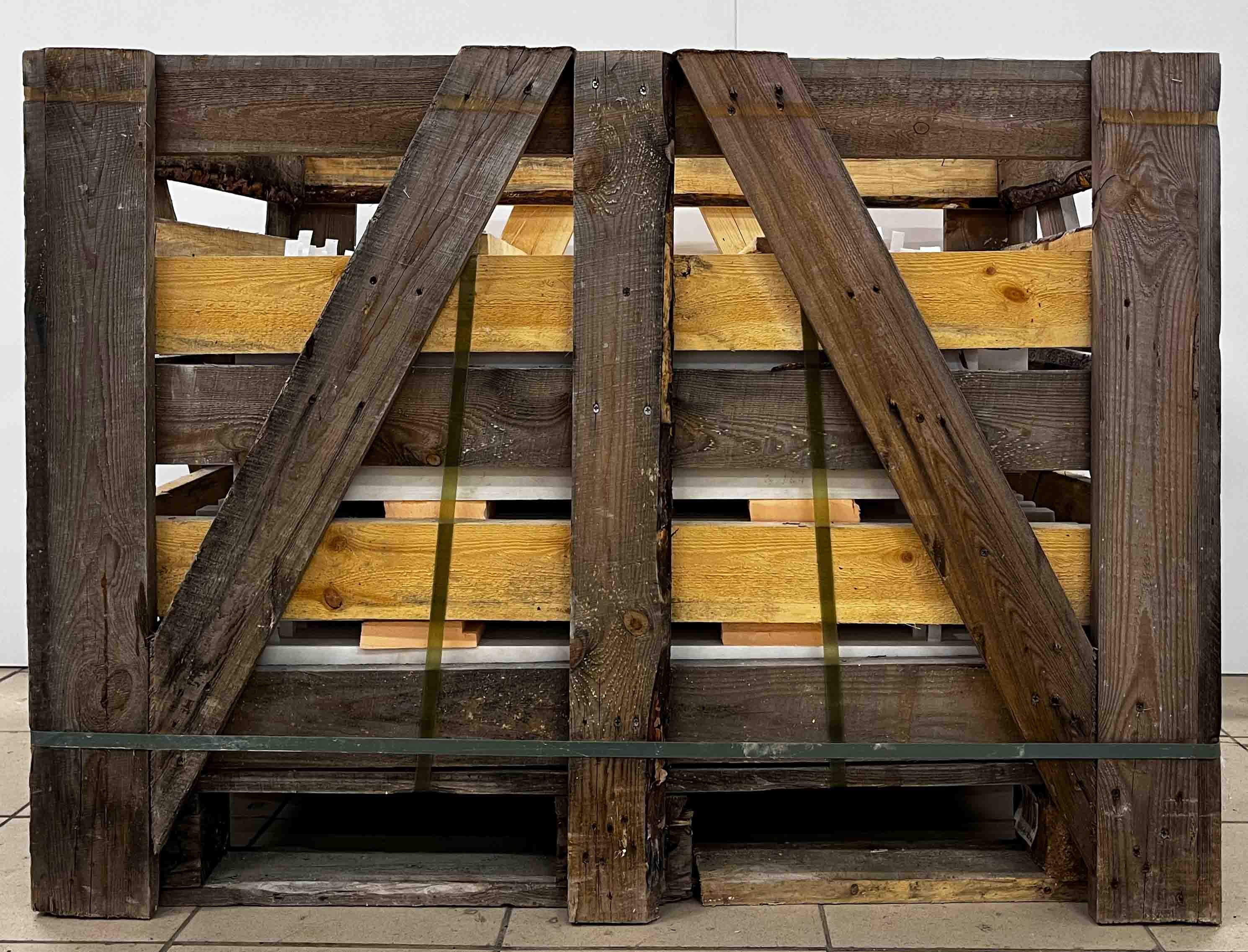 Заготовка  (900х100х20 мм)/Мрамор Bianco Lasa Vena Oro/Белый/Полировка - изображение 4