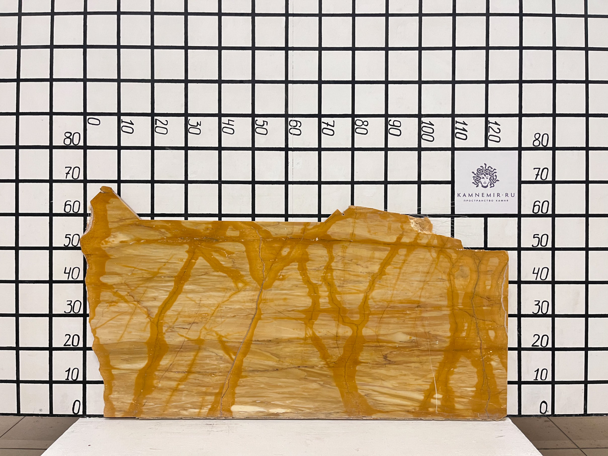 Заготовка  (1150х450х20 мм)/Мрамор Giallo Siena/Желтый/Полировка - изображение 1