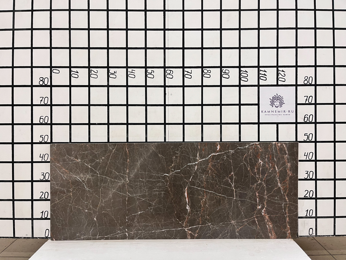 Изображение Заготовка F6630 (1280х500х16 мм)/Мрамор Nemus Brown/Коричневый/Полировка