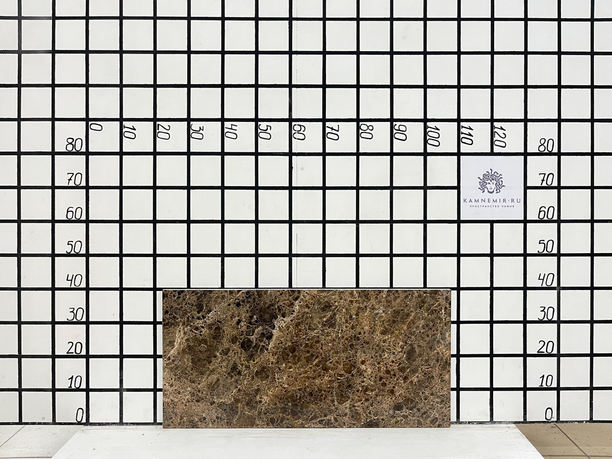 Изображение Заготовка F3637 (820х380х20 мм)/Мрамор Emperador Dark/Коричневый/Полировка