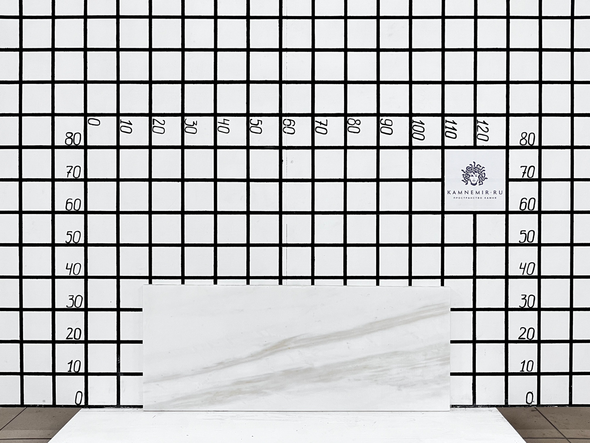 Изображение Заготовка F3490 (920х370х20 мм)/Мрамор Bianco Lasa Venato/Белый/Полировка