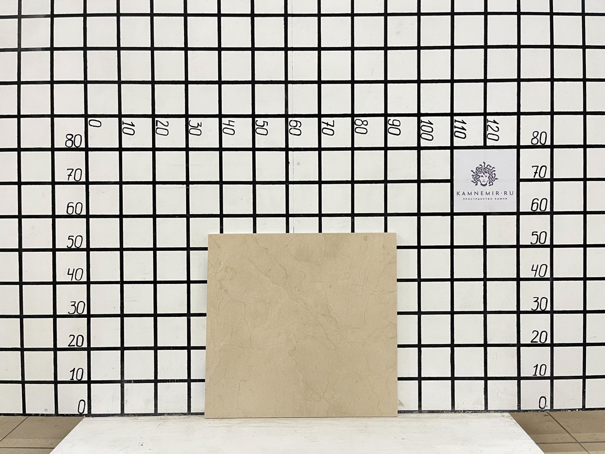 Изображение Заготовка F4189 (560х550х20 мм)/Мрамор Crema Marfil/Бежевый/Лощение