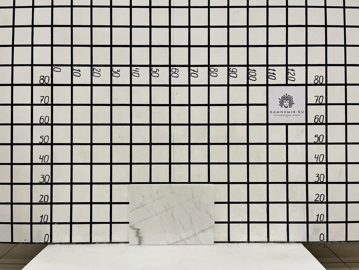Изображение Заготовка  (400х280х18 мм)/Мрамор Guangxi White/Белый/Полировка