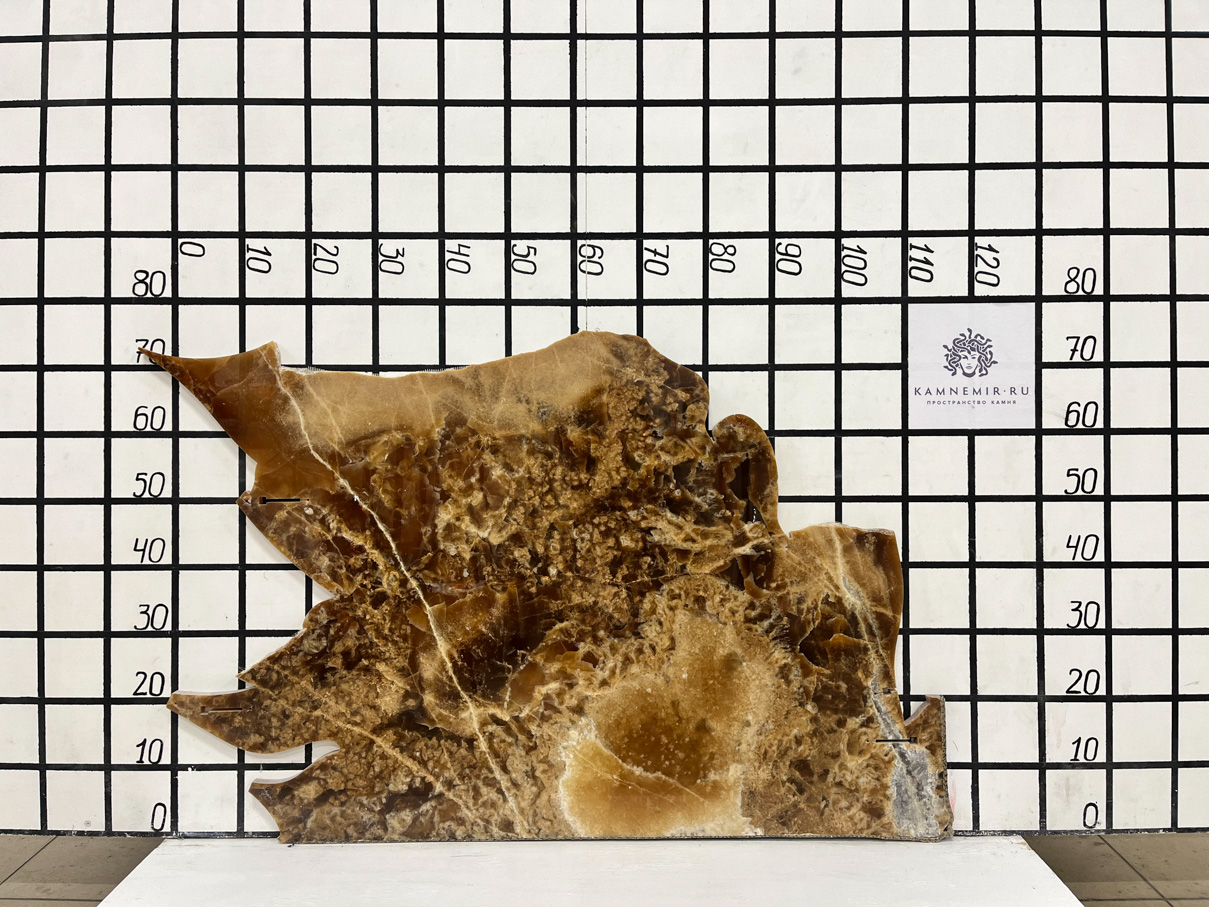 Изображение Заготовка F5868 (640х560х20 мм)/Оникс Onice Ambra/Желтый/Полировка