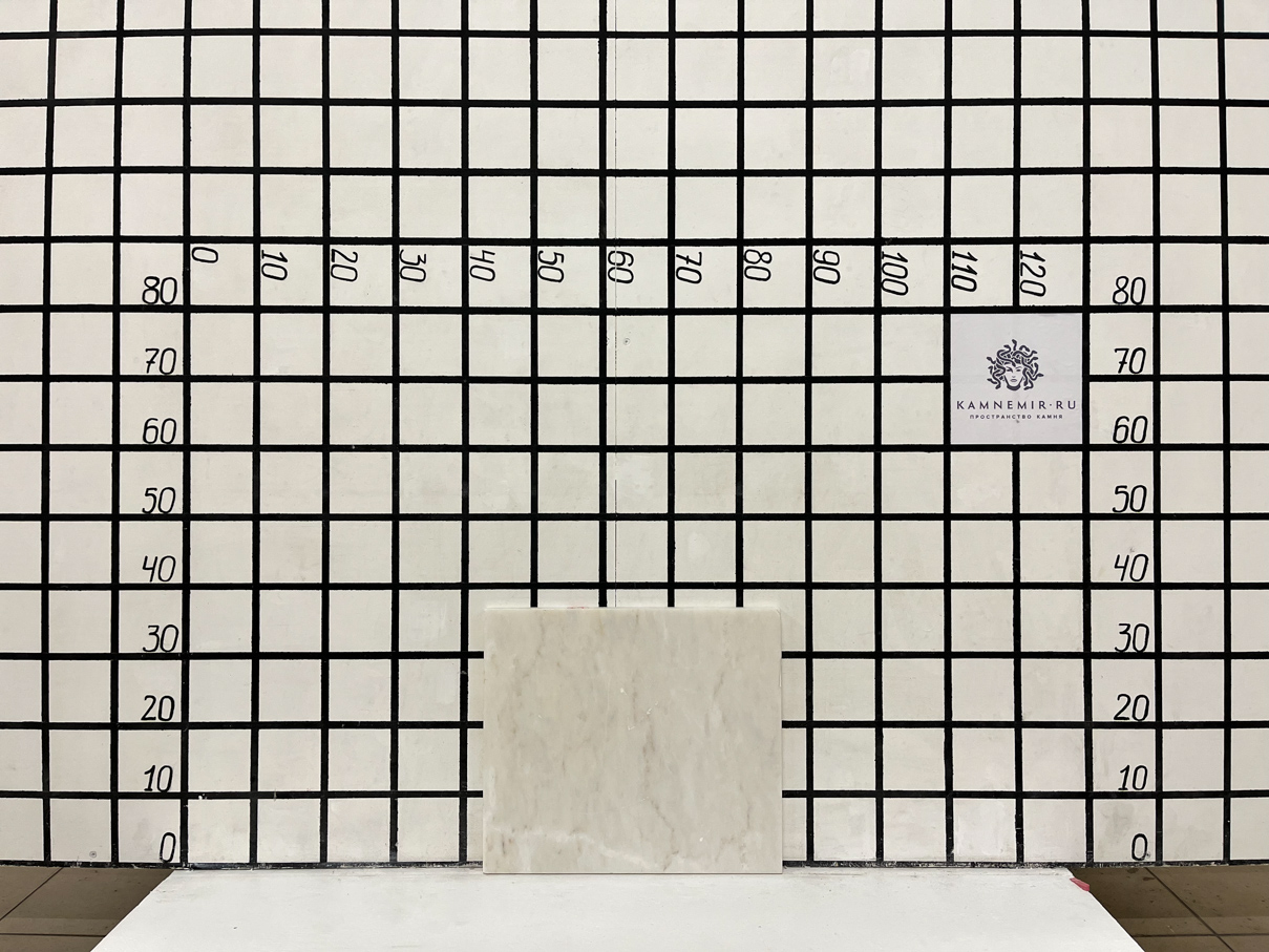 Изображение Заготовка  (373х425х20 мм)/Мрамор Bianco Lasa Vena Oro/Белый/Антик