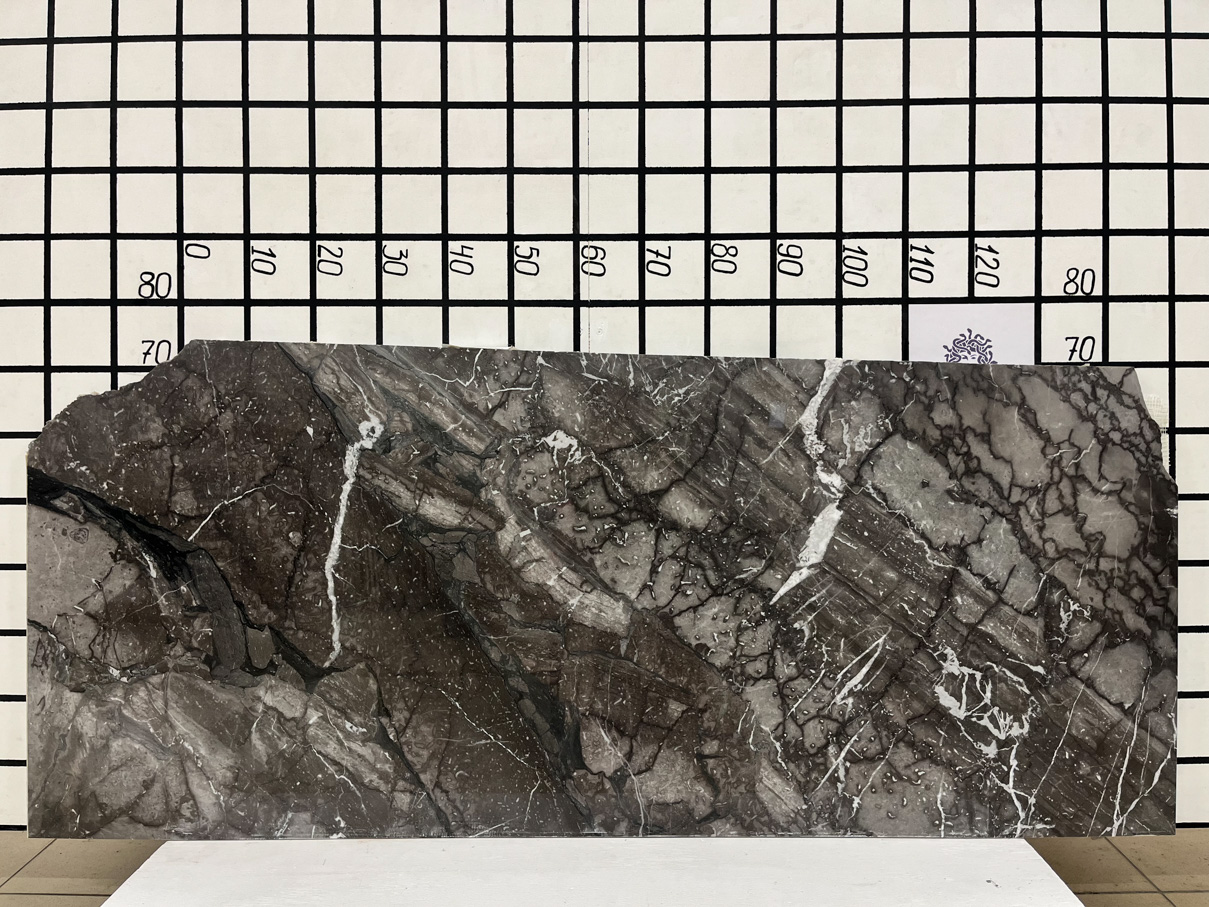 Изображение Заготовка  (1600х600х20 мм)/Мрамор Arabescato Gridjio/Серый/Полировка