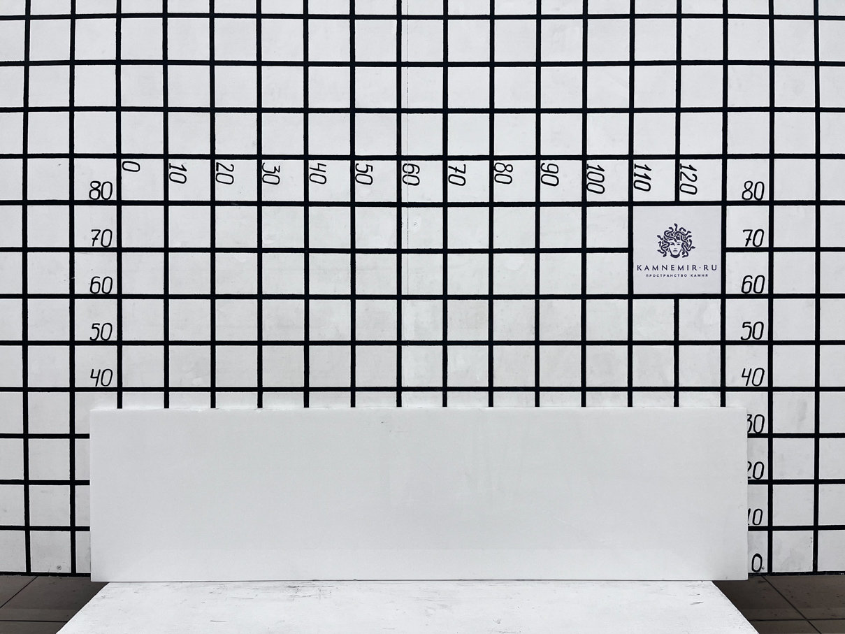 Изображение Заготовка  (1350х350х20 мм)/Мрамор Thassos/Белый/Полировка