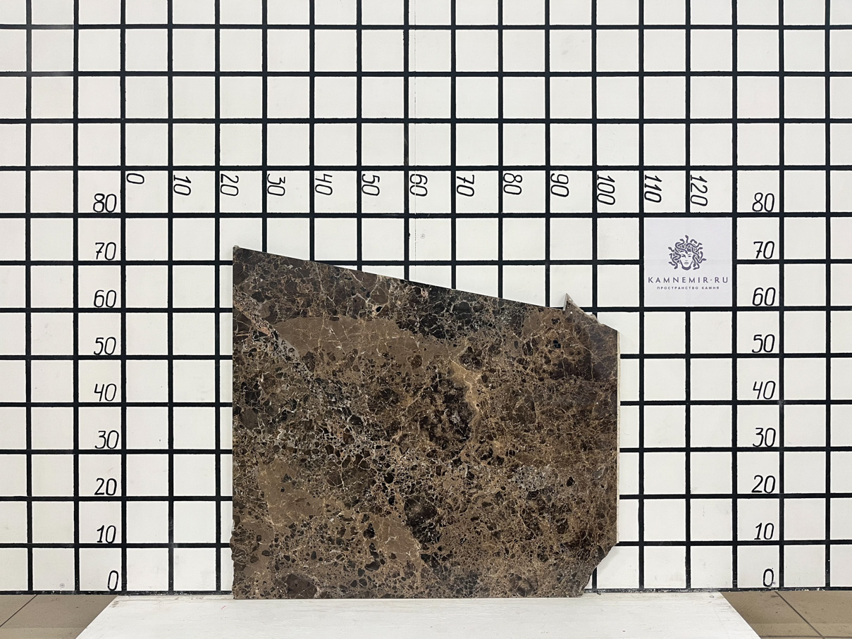 Изображение Заготовка F3651 (700х590х20 мм)/Мрамор Emperador Dark/Коричневый/Полировка