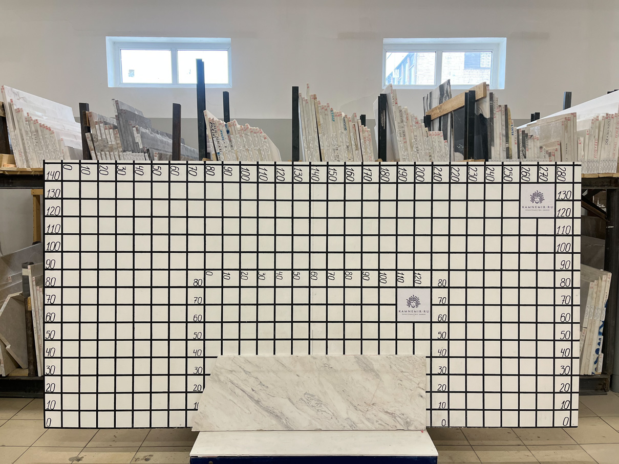 Изображение Заготовка F7683 (1150х400х30 мм)/Мрамор Volokas/Белый/Полировка