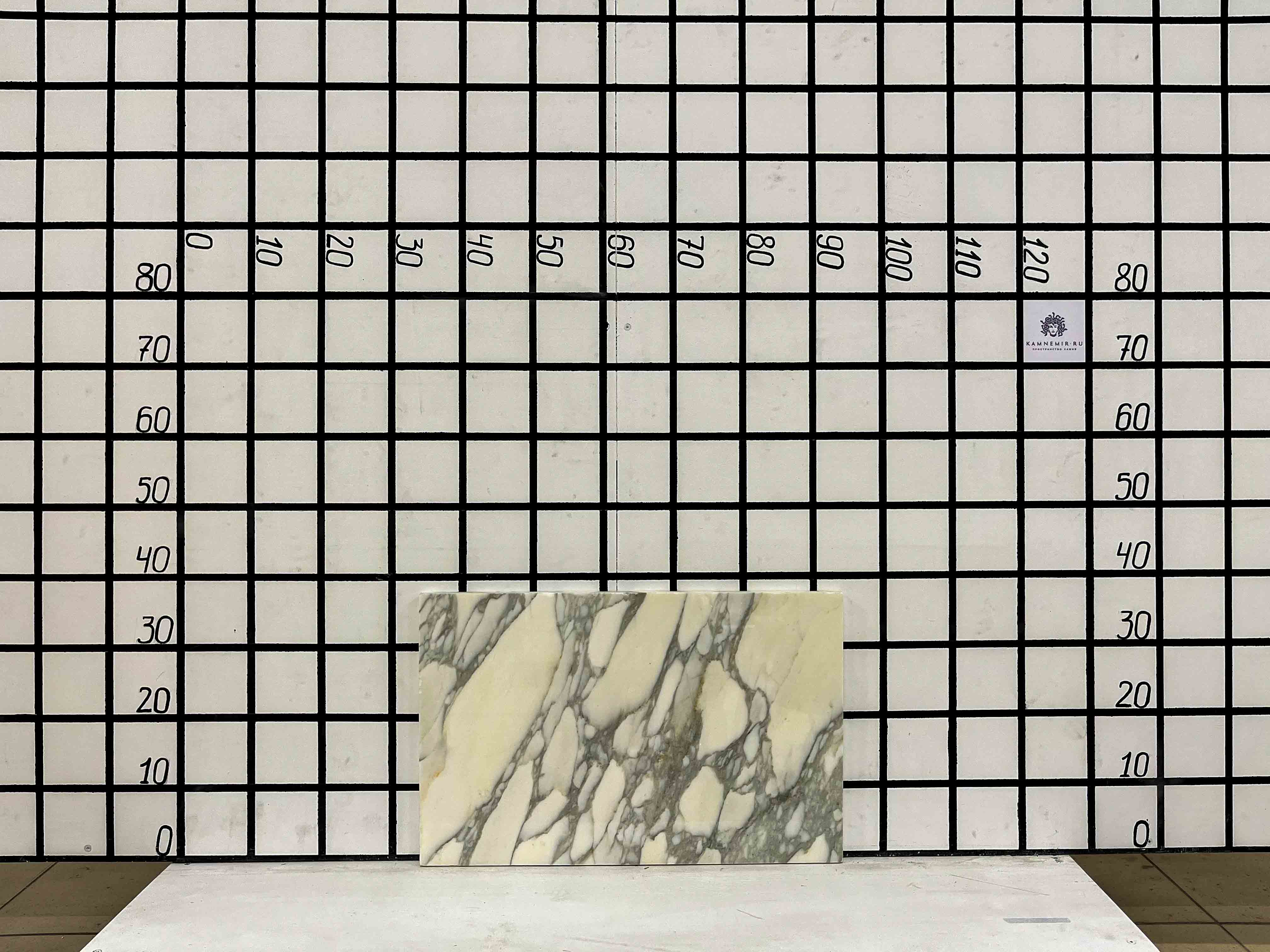 Изображение Заготовка F2425 (580х370х20 мм)/Мрамор Calacatta/Белый/Полировка