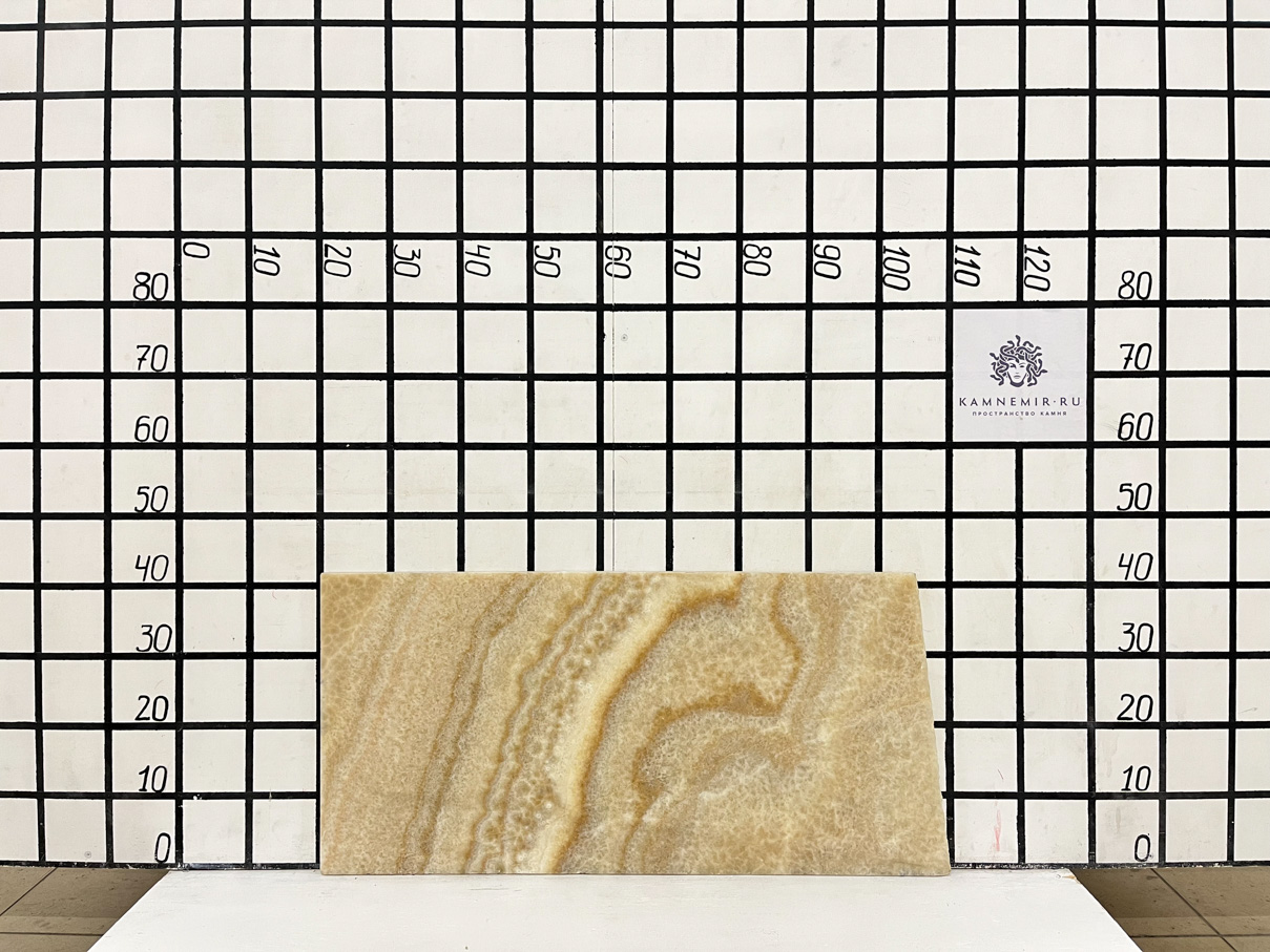 Изображение Заготовка F5858 (830х410х20 мм)/Оникс Ivory/Желтый/Полировка