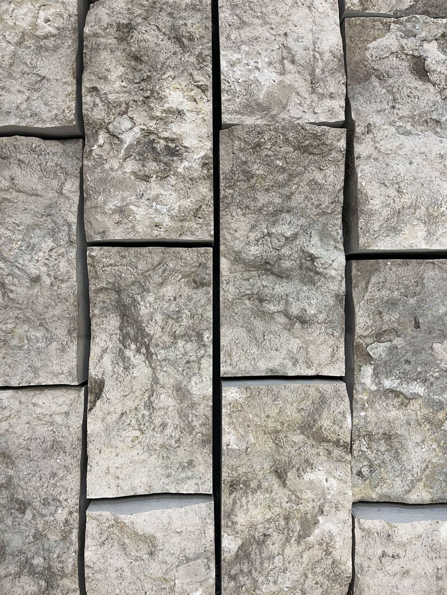 Плитка D9048 (300х150х40 мм)/Известняк Jura Grey/Серый/Скала, Натуральный скол - изображение 2