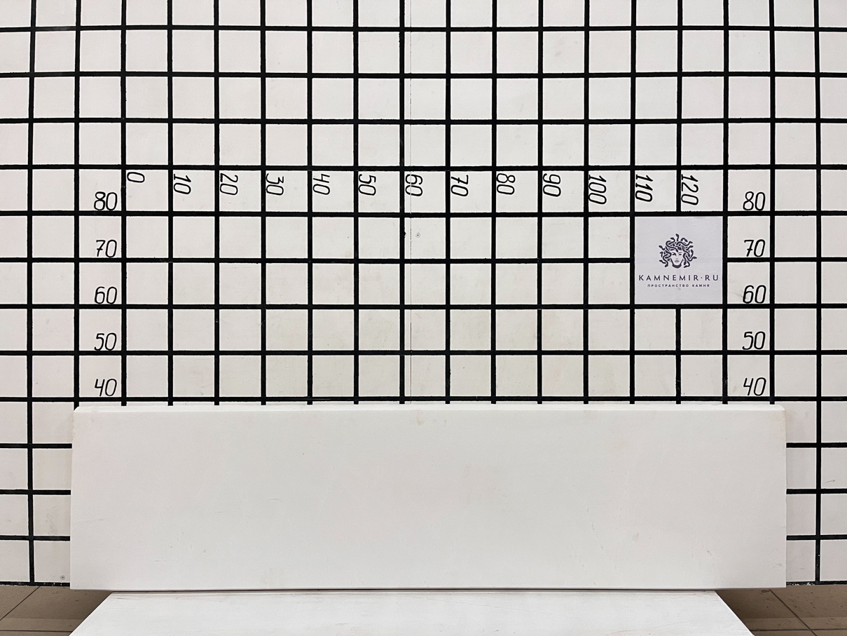 Изображение Заготовка F4833 (1500х370х20 мм)/Мрамор Thassos/Белый/Антик