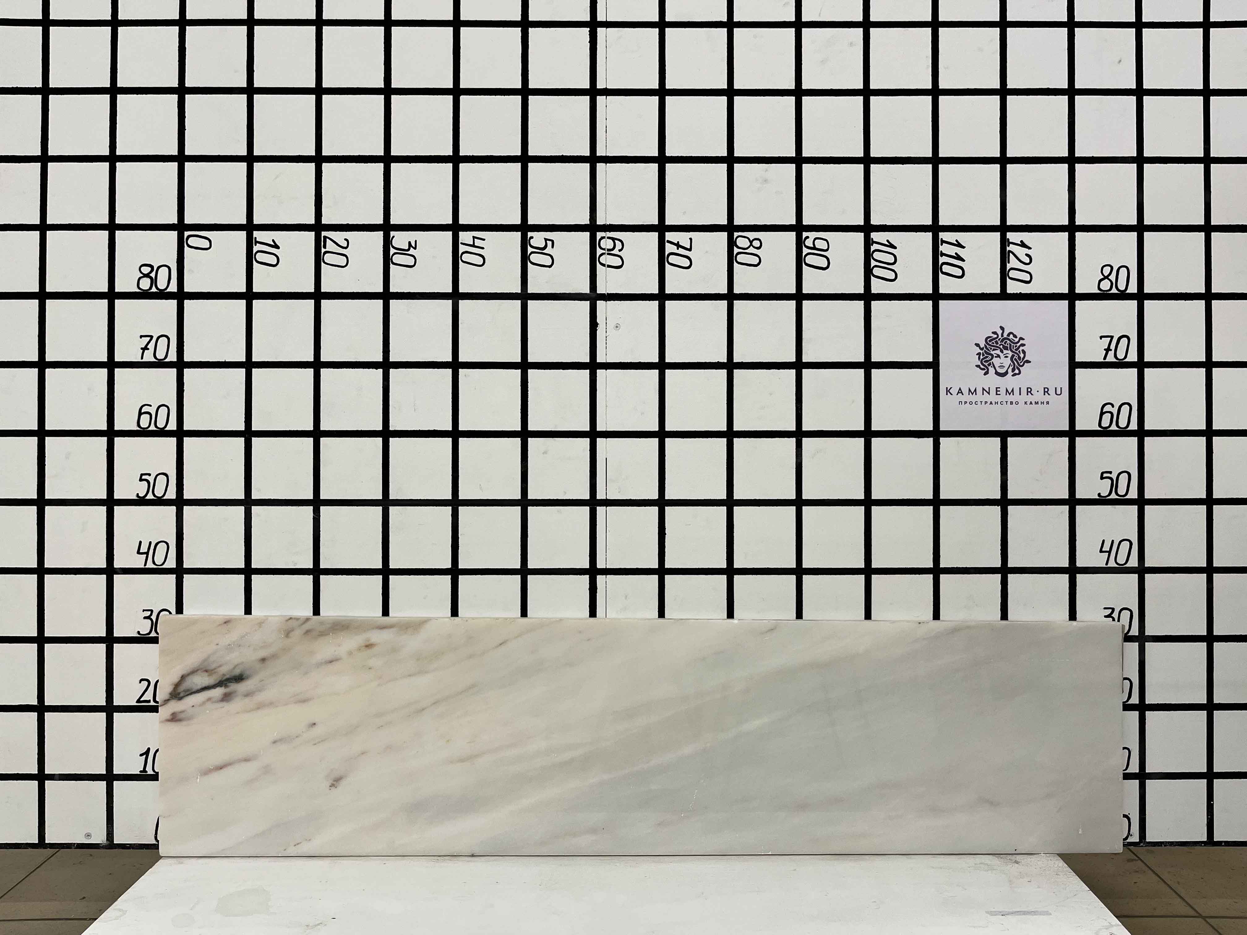 Изображение Заготовка F2606 (1360х320х20 мм)/Мрамор Bianco Lasa Vena Oro/Белый/Полировка